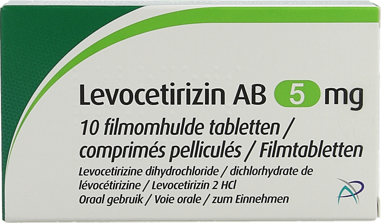 Levocetirizin Ab 5mg Comp Pell 10 X 5mg 1