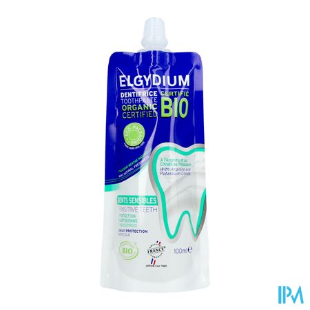 Elgydium Tandpasta Gevoelige Tanden Bio 100ml 2