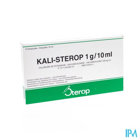 Kali Sterop 10% Iv 10 X 1g/10ml