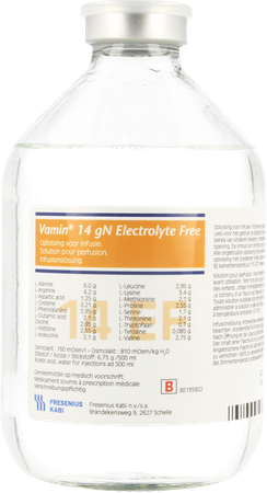 Vamin 14 Gn Ef 500ml Bouteille En Verre/glazen Fles 1