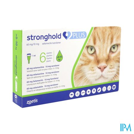 Stronghold Plus 60mg/10mg Sol Spot On Kat 6