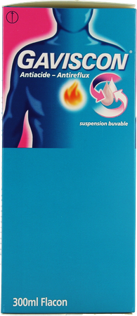 Gaviscon Antireflux Antizuur Orale Susp 300ml 9