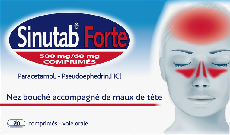 Sinutab Forte 500/60mg Comp 20 4