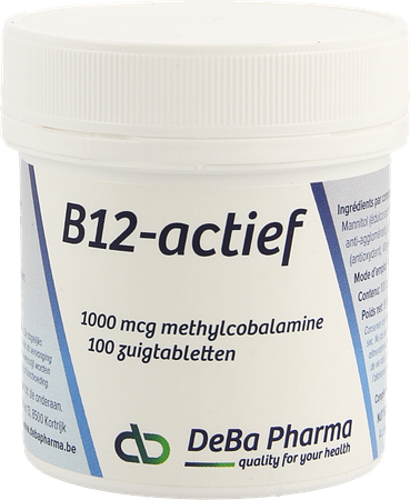 Vitamine B12 1000mcg Methylcobalamine Zuigtabl 100 3
