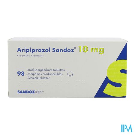 Aripiprazol Sandoz 10mg Comp Orodisp. 98 X 10mg 1