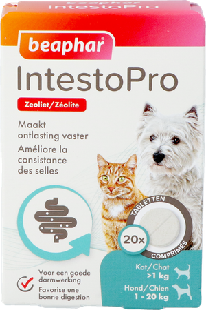 Beaphar Intesto Pro Chien-chat S Comp 20 1