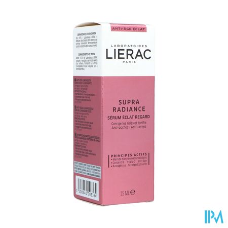 Lierac Supra Radiance Yeux Fl Pompe 15ml