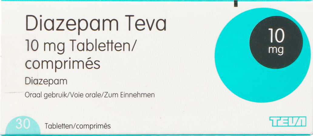 Diazepam Teva Pi Pharma 10mg Tabl 30 Pip 3