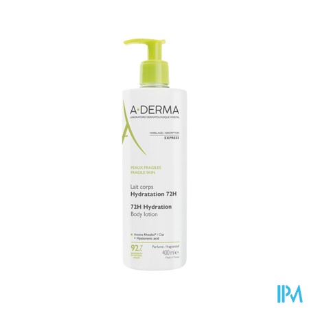 Aderma Indisp.lichaamsmelk Hydraterend 400ml