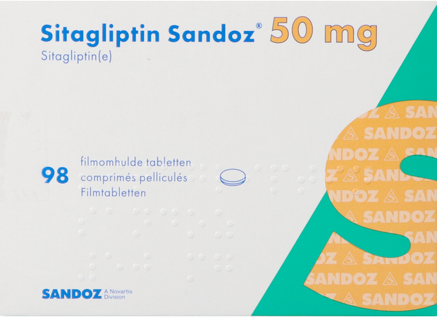 Sitagliptin Sandoz 50mg Filmomh Tabl 98 3