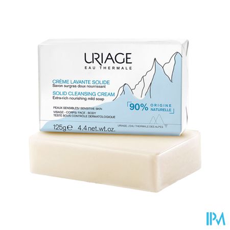 Uriage Creme Lavante Solide 125g