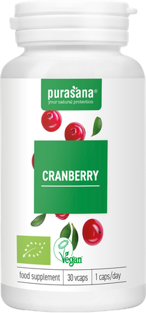 Purasana Vegan Cranberry Bio Caps 30 5