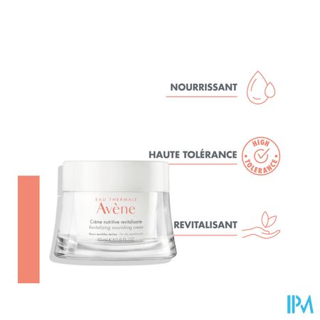 Avene Les Essentiels Revital. Voedende Creme 50ml 12