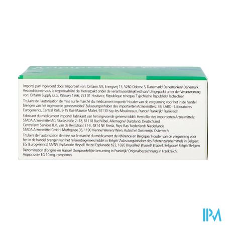 Aripiprazole Eg 10mg Orifarm Tabl 98 2