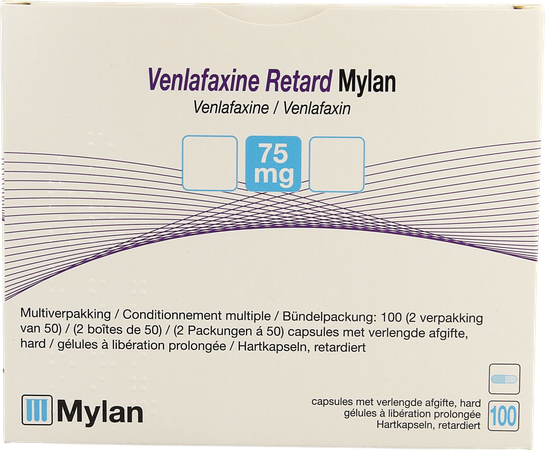 Venlafaxine Retard Ab 75,0mg Caps Verl. Afg.100 5