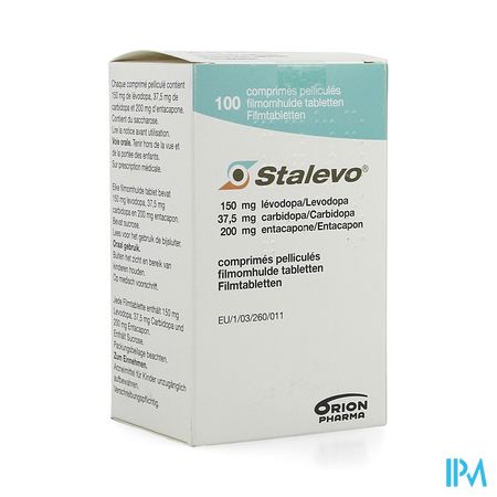 Stalevo 150/37,5/200mg Comp 100x 150mg Pip