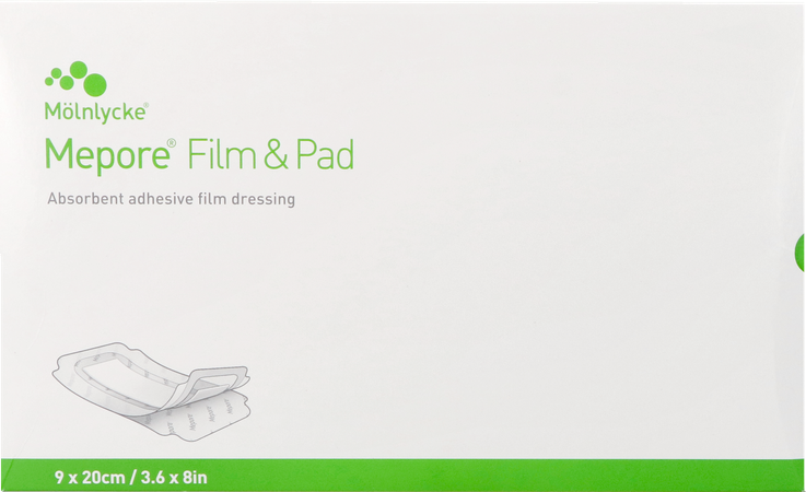Mepore Film + Pad 9x20cm 5 275610 3
