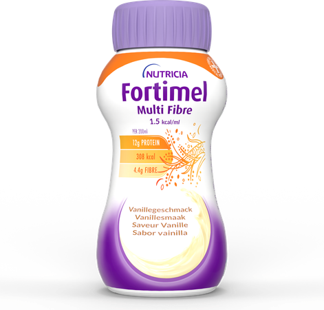 Fortimel Multifiber 1.5kcal Vanille 4x200ml 5