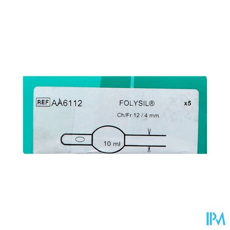 Folysil 2-weg Nel Sil Cath 10ml 41cm Ch12 5