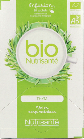 Infusie Bio Tijm Zakje 20 2