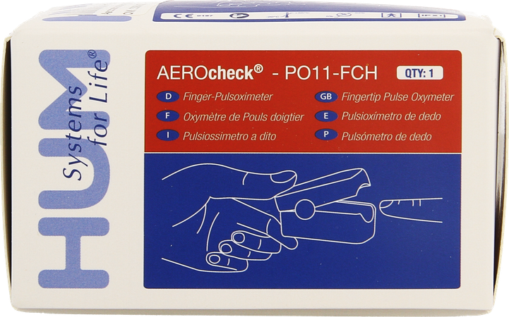 Aerocheck Pulsoximetre Adult Hp011-fce Henrotech 4