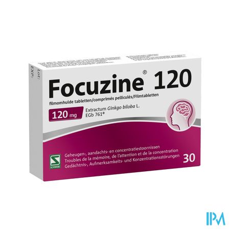 FOCUZINE® 120 MG 30 comprimés