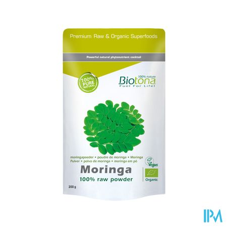 Biotona Moringa Raw Bio Pdr 200g