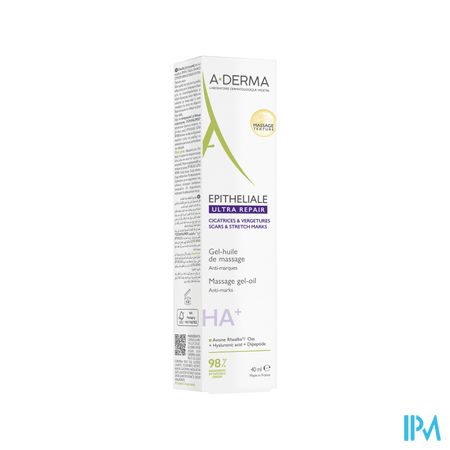 Aderma Epitheliale Ah Gel-huile Massage 40ml