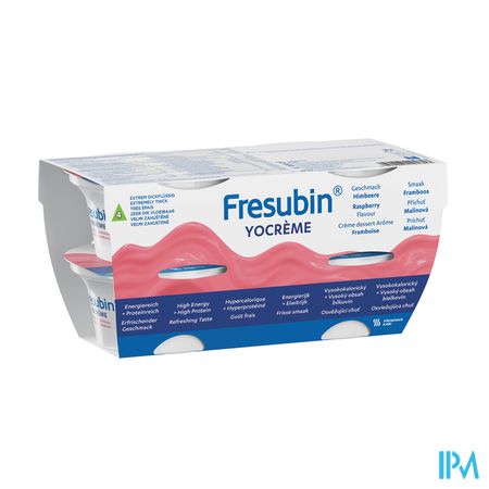 Fresubin Yocrème 125g Framboise/framboos