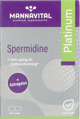 Mannavital Spermidine Platinium V-caps 60 1
