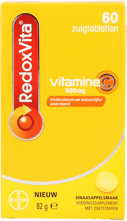 Redoxvita 500mg Sinaas Zuigtabl 60 6
