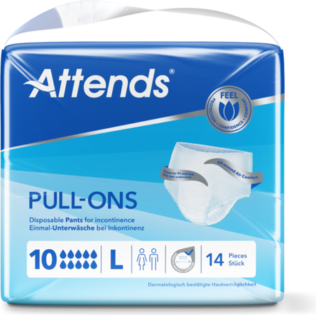 Attends Pull-on 10l 4x14 3