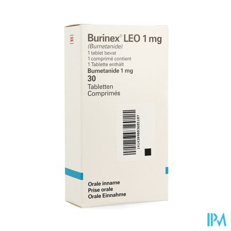 Burinex Comp 30 X 1mg