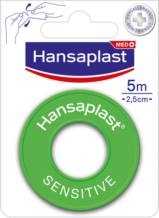 Hansaplast Fixation Tape Sensitive 5mx2,50cm 3