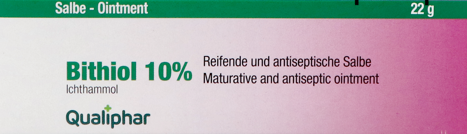 Bithiol 10% Ung. 22g Qualiphar 3