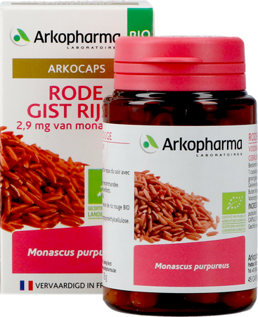 Arkocaps Rode Gist Rijst Bio Caps 45 Nf 18