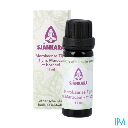 Sjankara Marokkaanse Tijm Ess. Olie Bio 11ml 5