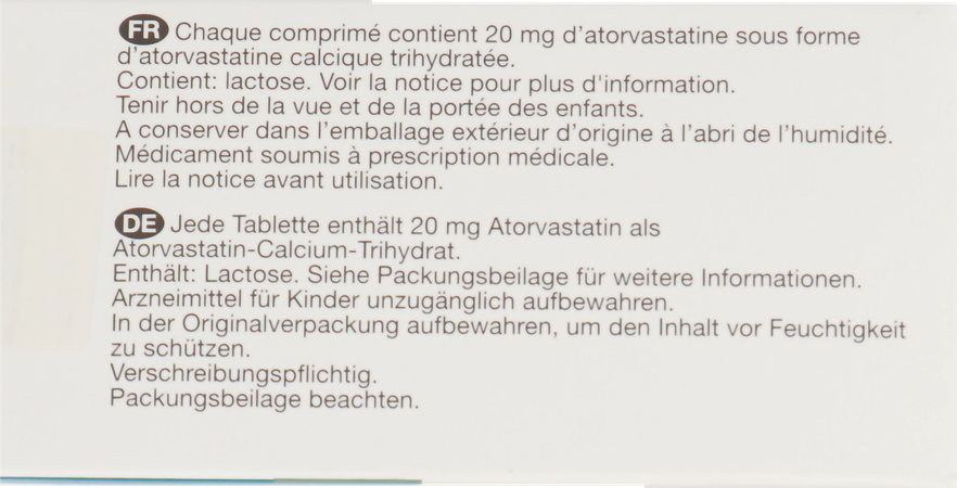 Atorvastatine Viatris 20mg Filmomh Tabl 30 Bls 7