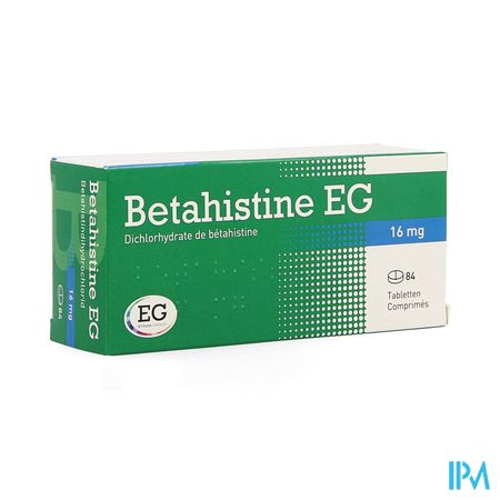 Betahistine EG         Comp 84X16Mg