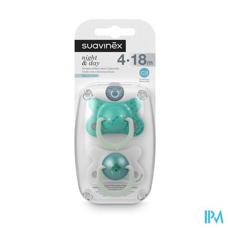 Suavinex Basic Speen Silic.phys.4-18m N&d Bear Gr