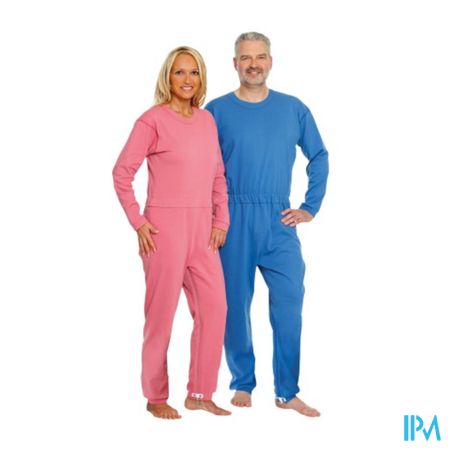 Suprima 4688 Patientoverall Rits Blauw Xl