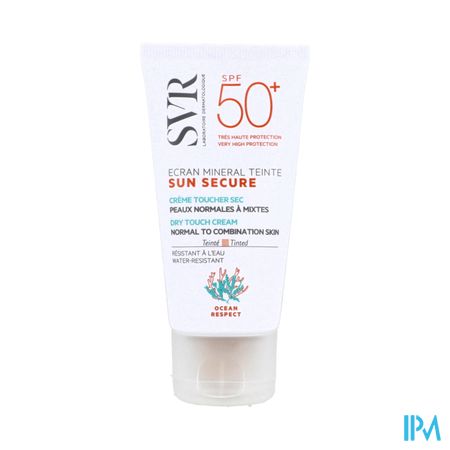 Svr Sun Secure Gekleur.miner.norm.huid Spf50+ 60ml 7