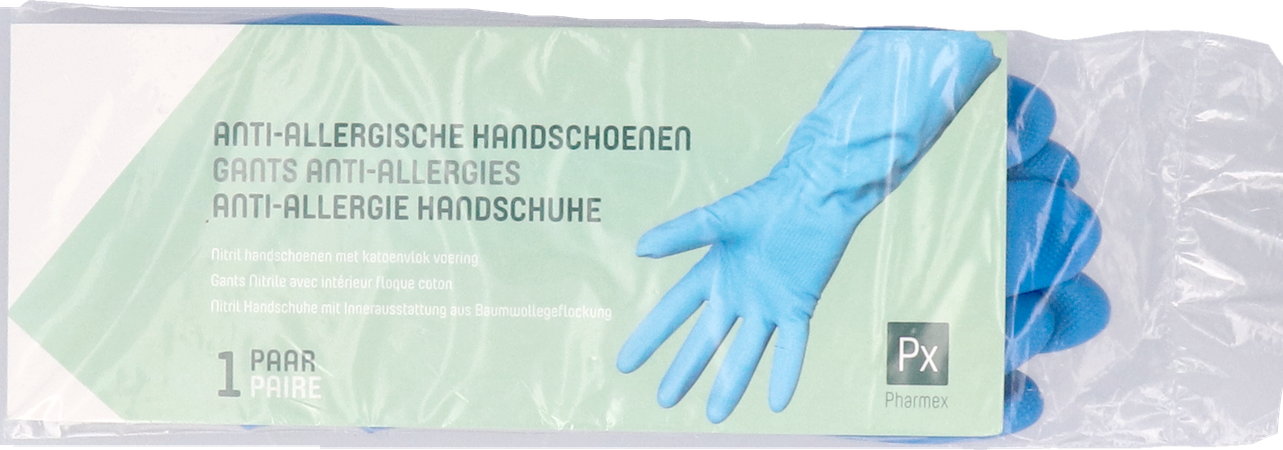 Pharmex Handschoen A/allergeen Nitril l 1
