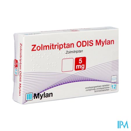 Zolmitriptan Odis Viatris 5mg Orodisp.tabl 12