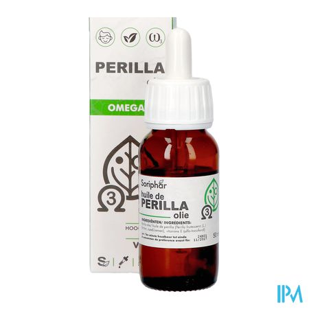 Soria Perilla Olie Omega 3 Vegan 50ml 10