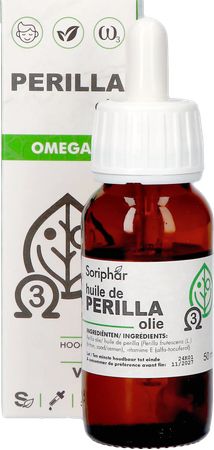 Soria Perilla Olie Omega 3 Vegan 50ml 10