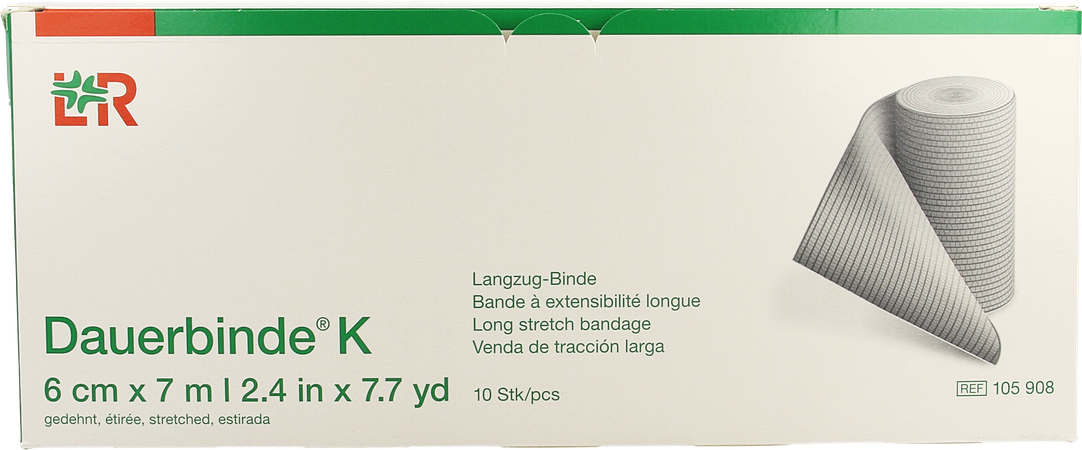 Dauerbinde K 6cm X 7m 1 105904 4