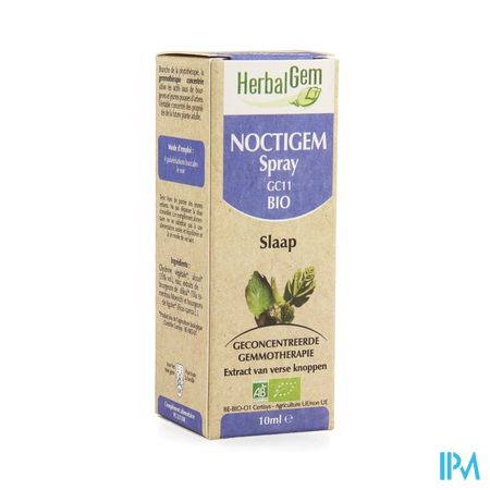 Herbalgem Noctigem Slaap Spray Bio 10ml