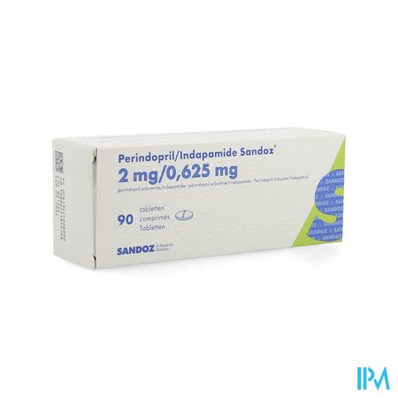 Perindopril/indapamide Sandoz Tabl 90x2mg/0,625mg