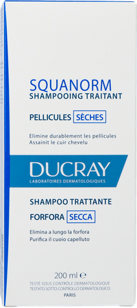 Ducray Squanorm Sh Pellicules Seches 200ml 5